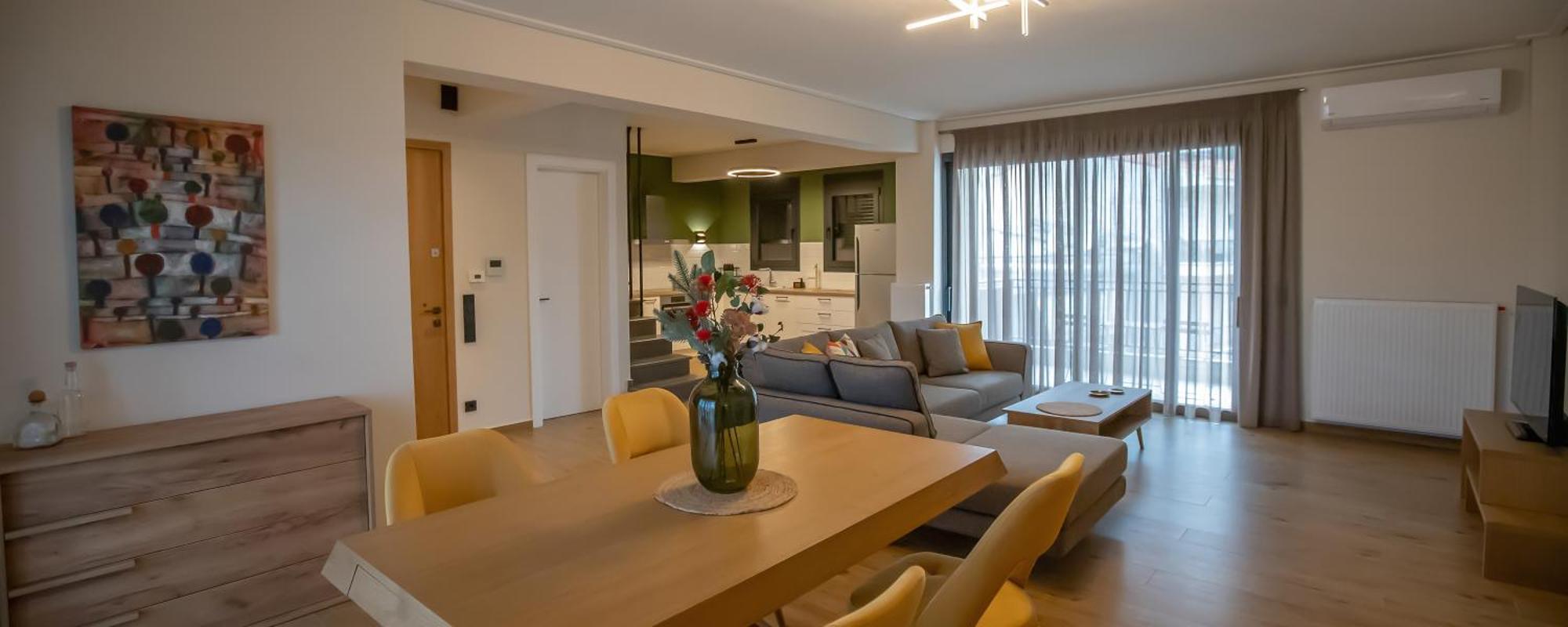 Element Suites - Yellow - Apt 2Bd - Kalampáka Ngoại thất bức ảnh